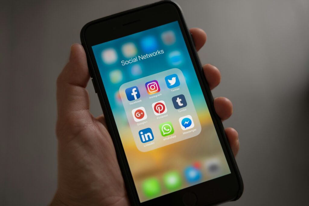 Social media apps for advertising your comic books. 