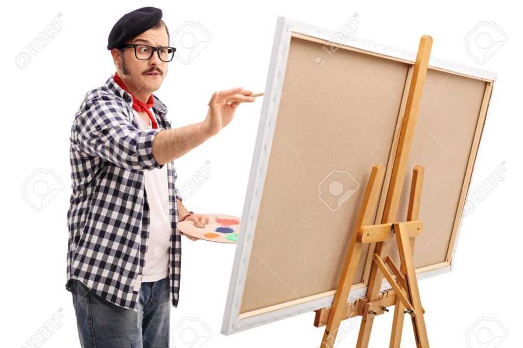 Artist trying to prepare for his art to go to the masses. 